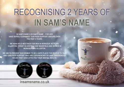 Click Here To Enlarge This Photo Of Recognising 2 Years of In Sam's Name