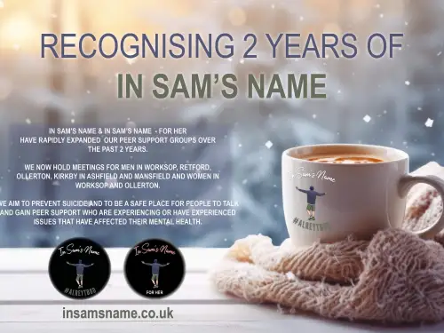 Recognising 2 Years of In Sam's Name