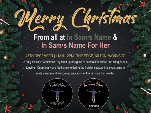 Merry Christmas From All at In Sam's Name