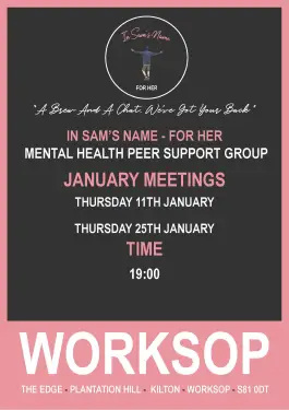 Click Here To Enlarge This Photo Of Worksop Ladies Talk and Support Meetings January 2024