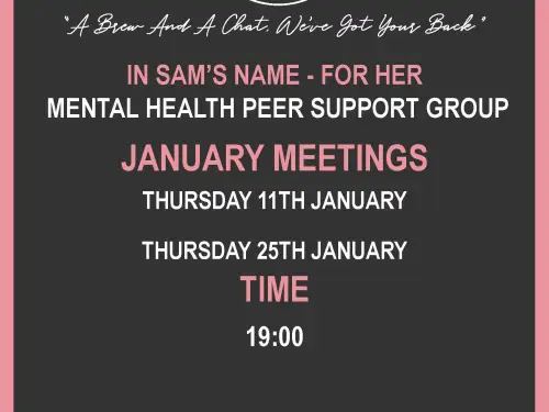 Worksop Ladies Talk and Support Meetings January 2024