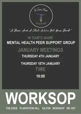 Click Here To Enlarge This Photo Of Worksop Talk and Support Meeting Dates January 2024
