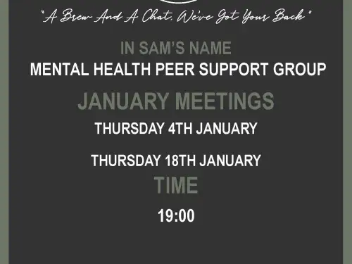 Worksop Talk and Support Meeting Dates January 2024