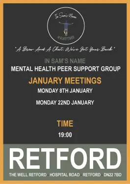 Click Here To Enlarge This Photo Of Retford Talk and Support Meeting Dates January 2024