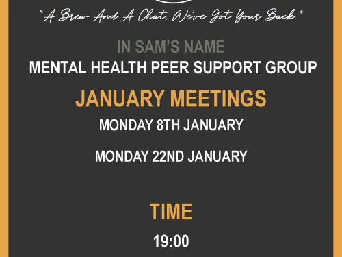 Retford Talk and Support Meeting Dates January 2024