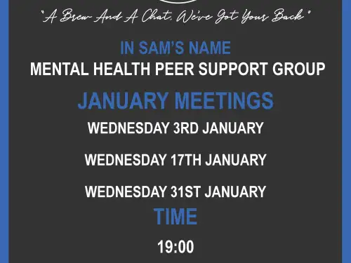 Ollerton Talk and Support Meeting Dates in January 2024
