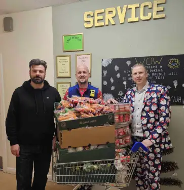 Click Here To Enlarge This Photo Of In Sam's Name Making A Festive Impact in the Community