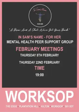Click Here To Enlarge This Photo Of Worksop Ladies Talk and Support Meetings February 2024