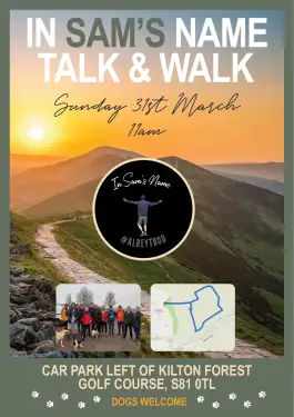 Click Here To Enlarge This Photo Of Talk and Walk Sunday 31st March 2024