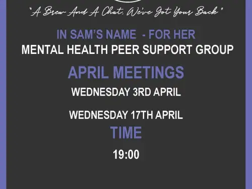 Ollerton Ladies Talk and Support Meeting Dates in April 2024