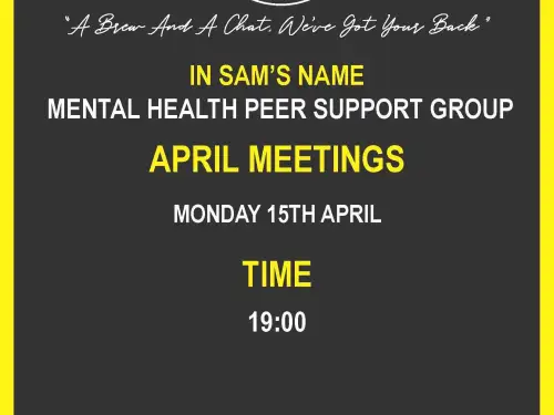 Mansfield Talk and Support Meeting Dates in April 2024