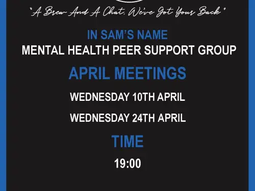 Ollerton Talk and Support Meeting Dates in April 2024