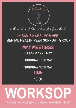 Click Here To Enlarge This Photo Of Worksop Ladies Talk and Support Meetings May 2024