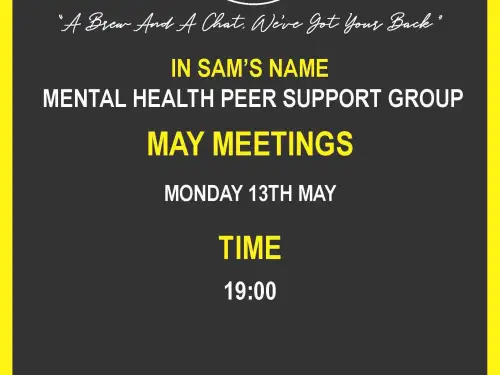 Mansfield Talk and Support Meeting Dates in May 2024