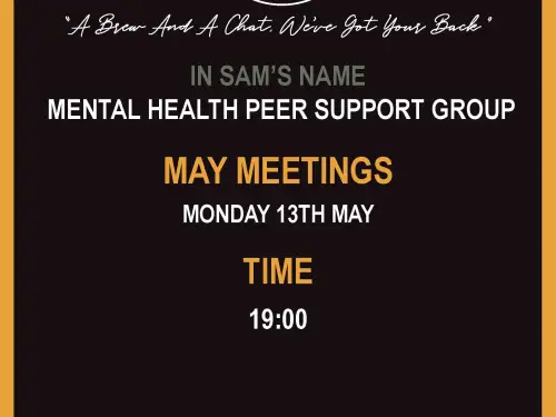 Retford Talk and Support Meeting Dates May 2024