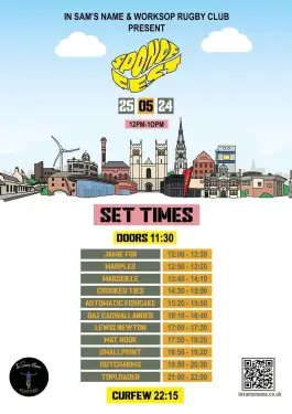 Click Here To Enlarge This Photo Of Spongefest Set Line Ups