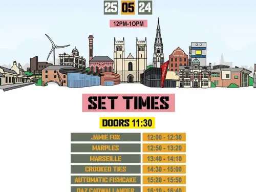 Spongefest Set Line Ups