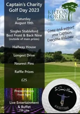 Click Here To Enlarge This Photo Of Golf Captain's Chosen Charity