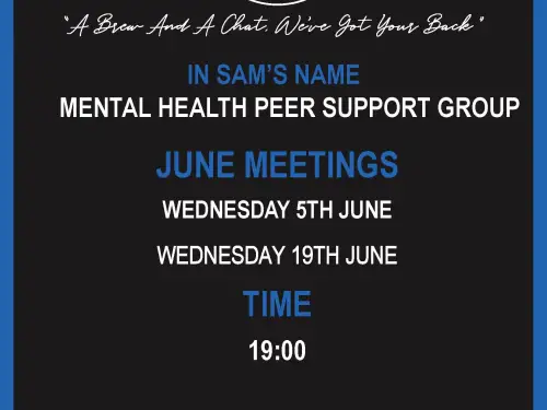 Ollerton Talk and Support Meeting Dates in June 2024