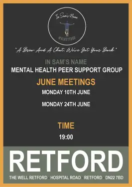 Click Here To Enlarge This Photo Of Retford Talk and Support Meeting Dates June 2024