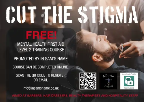 Click Here To Enlarge This Photo Of Cut the Stigma Free Mental Health First Aid Training