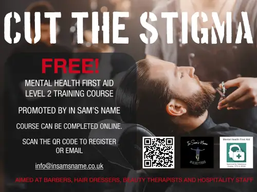 Cut the Stigma Free Mental Health First Aid Training