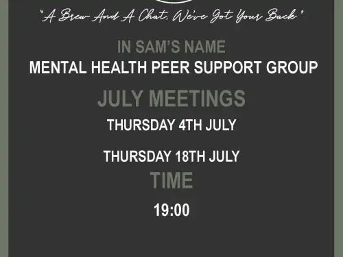 Worksop Talk and Support Meeting Dates July 2024