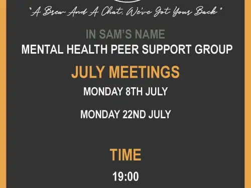 Retford Talk and Support Meeting Dates July 2024