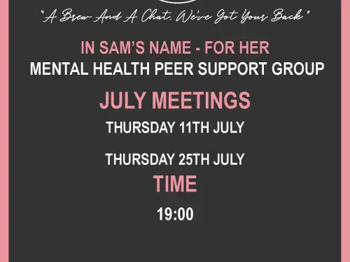 Worksop Ladies Talk and Support Meetings July 2024