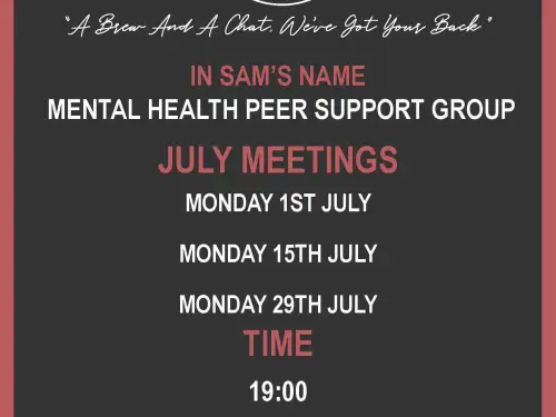 Ashfield Talk and Support Meeting Dates in July 2024