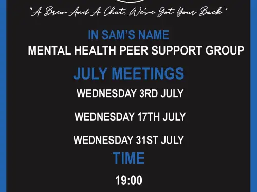 Ollerton Talk and Support Meeting Dates in July 2024