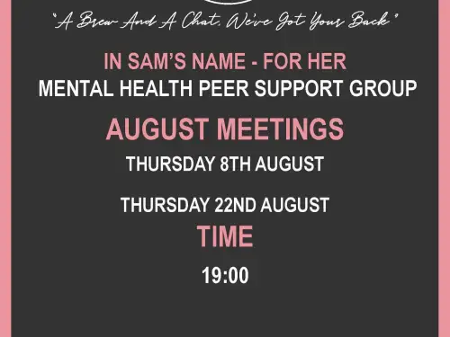 Worksop Ladies Talk and Support Meetings August 2024