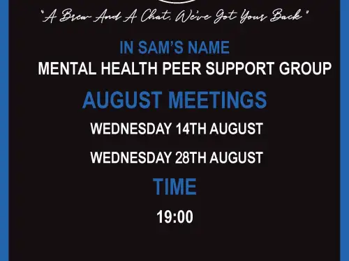 Ollerton Talk and Support Meeting Dates in August 2024