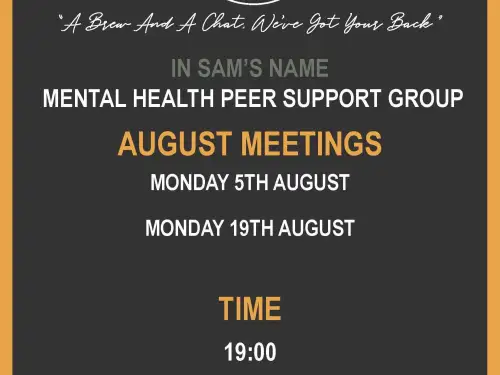 Retford Talk and Support Meeting Dates August 2024