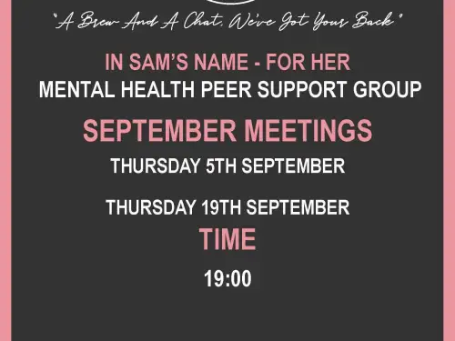 Worksop Ladies Talk and Support Meetings September 2024