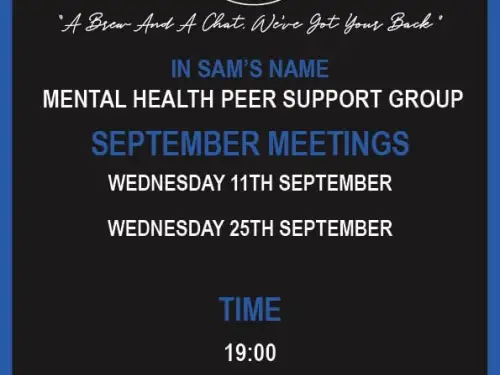 Ollerton Talk and Support Meeting Dates in September 2024