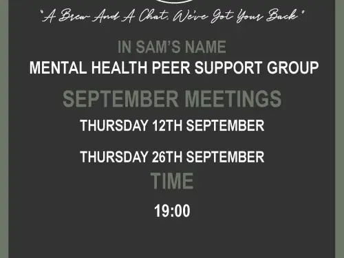 Worksop Talk and Support Meeting Dates September 2024