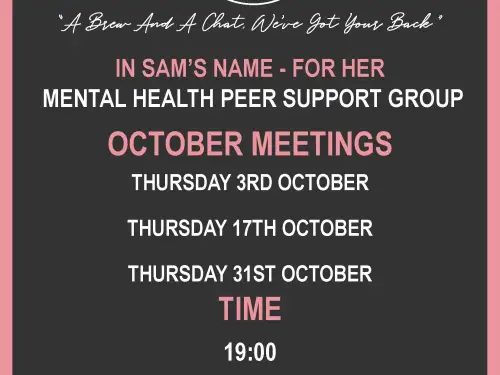 Worksop Ladies Talk and Support Meetings October 2024