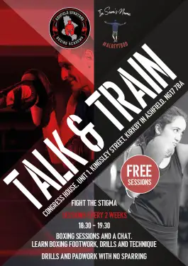 Click Here To Enlarge This Photo Of ISN X Ashfield Spartans Boxing Academy Train & Talk