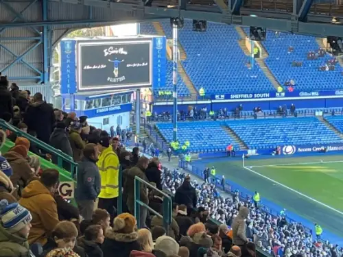 In Sam's name Banner Featured at Hillsborough & Baton of Hope