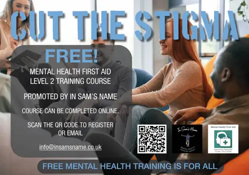 Click Here To Enlarge This Photo Of Cut the Stigma Free Mental Health First Aid Training
