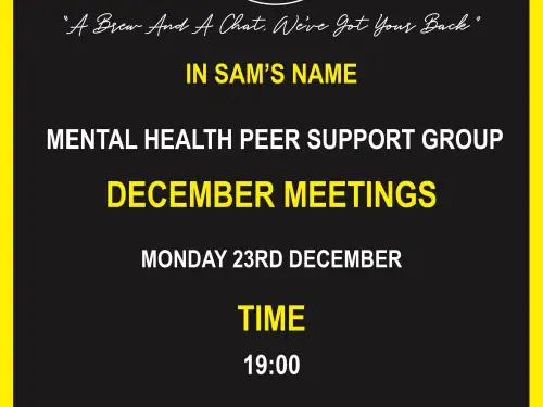Mansfield Talk and Support Last Meeting  of  2024