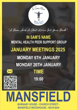 Click Here To Enlarge This Photo Of In Sam's Name First Meeting Dates of 2025