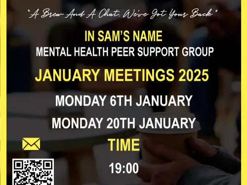 Mansfield Talk and Support Meeting Dates in January 2025