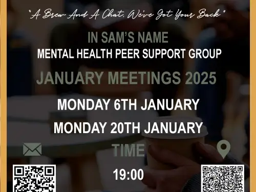 Retford Talk and Support Meeting Dates January 2025