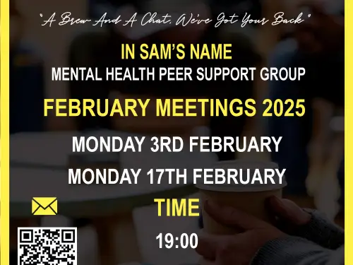 Mansfield Talk and Support Meeting Dates in February 2025