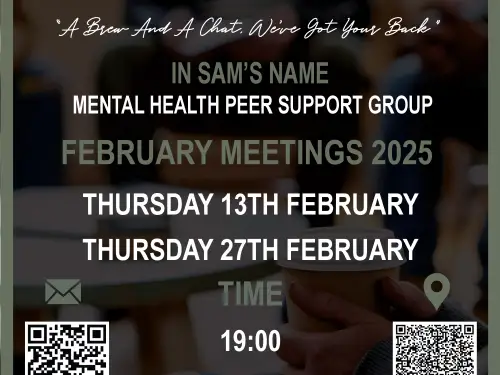 Worksop Talk and Support Meeting Dates February 2025