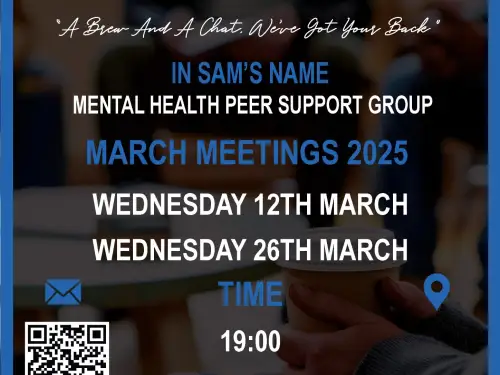 Ollerton Talk and Support Meeting Dates in March 2025