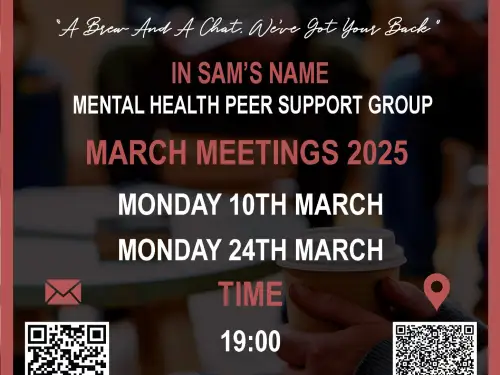 Ashfield Talk and Support Meeting Dates in March 2025