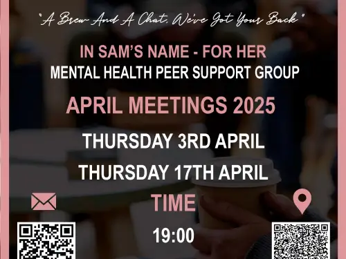 Worksop Ladies Talk and Support Meetings April 2025